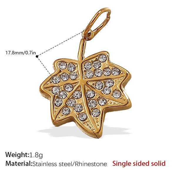 Wholesale Vintage Jewelry 316L Stainless Steel Necklace Pendant Plated With Gold
