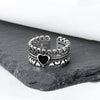 Wholesale Vintage Love Ring Copper Geometric Electroplating Unisex