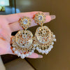 Wholesale Vintage Metal Geometric Design Electroplated Silver Pin Earrings For Women