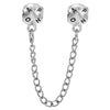 Wholesale Vintage Safety Chain Charm Bracelet Jewelry Diy Accessories Made Of Metal With Totem Pattern And Electroplating Treatment