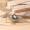 Wholesale Jewelry Vintage Style Simple Style Water Droplets 304 Stainless Steel Plating Jewelry Set