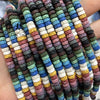 Wholesale Volcanic Stone Beads Cutting Spacer Diy Accessories For Bracelet