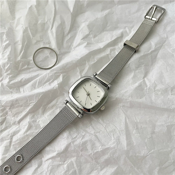 Wholesale Watch Alloy Ordinary Glass Mirror Leisure Style Square Women's