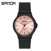 Wholesale Watch Resin Case And Strap Mineral Strengthened Glass Mirror Round Dial For Middle School Girls Leisure Style