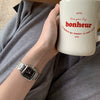 Wholesale Watch Retro Cold Style Silver Metal Alloy Case Quartz For Women