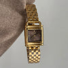 Wholesale Watch Retro Vintage Style Square Steel Band Gold Lock