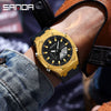 Wholesale Watch Zinc Alloy Acrylic Mirror Silicone Strap Round Dial Multifunction Waterproof Advanced Sense Casual Sports Fashion Light Luxury Style Universal