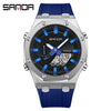 Wholesale Watch Zinc Alloy Acrylic Mirror Silicone Strap Round Dial Multifunction Waterproof Advanced Sense Casual Sports Fashion Light Luxury Style Universal