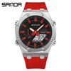 Wholesale Watch Zinc Alloy Acrylic Mirror Silicone Strap Round Dial Multifunction Waterproof Advanced Sense Casual Sports Fashion Light Luxury Style Universal
