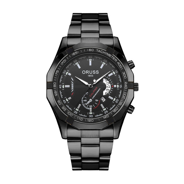 Wholesale Waterproof Non Mechanical Watch With Steel Case Round Dial And Mineral Strengthened Glass Mirror For Men