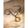 Wholesale Wax Rope Round Hollow Necklace In Minimized Style 18K Gold Plated Stainless Steel With Electroplating