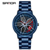 Wholesale Wheel Casual Men's Alloy Belt Quartz Watch With Round Dial And Stainless Steel Clasp