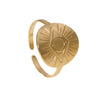 Wholesale Women Accessories Geometric Stainless Steel Electroplated Ring