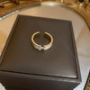 Wholesale Women Copper Geometric Inlaid Zircon Ring And Bracelet