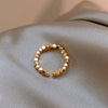 Wholesale Women Copper Geometric Inlaid Zircon Ring And Bracelet