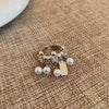 Wholesale Women Copper Geometric Inlaid Zircon Ring And Bracelet