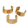 Wholesale Women Simple Geometric Gold Plated Stainless Steel Bracelet