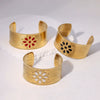 Wholesale Women Simple Geometric Gold Plated Stainless Steel Bracelet