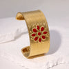 Wholesale Women Simple Geometric Gold Plated Stainless Steel Bracelet