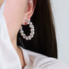 Wholesale Women Titanium Steel Geometric Electroplated Simple Elegant Light Luxury Earrings