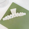 Wholesale Women's Acetic Acid Diamond Hair Accessories Mori Retro Style Grab Clip