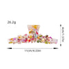 Wholesale Women's Acetic Acid Diamond Hair Accessories Mori Retro Style Grab Clip