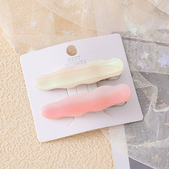 Wholesale Women's Acetic Acid Duckbill Clip Hairpin Cute Minimalist Niche Design Factory Price