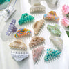 Wholesale Women's Acetic Acid Handmade Geometric Hair Grab Clips