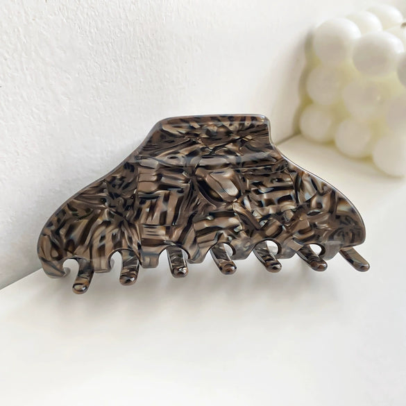 Wholesale Women's Acetic Acid Handmade Geometric Hair Grab Clips