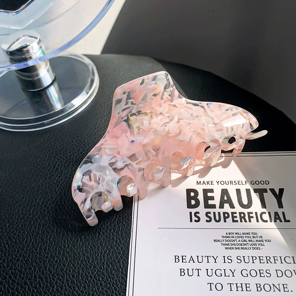 Wholesale Women's Acetic Acid Handmade Geometric Hair Grab Clips