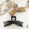 Wholesale Women's Acrylic Baking Varnish Bow Clip Hairpin Gripper Headdress