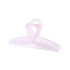 Wholesale Women's Acrylic Hair Grab Clip Simple Geometric Style Baking Paint Process