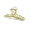 Wholesale Women's Acrylic Hair Grab Clip Simple Geometric Style Baking Paint Process