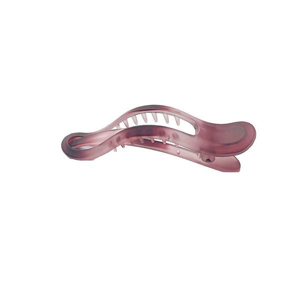 Wholesale Women's Acrylic Handmade Duckbill Clip Hair Accessories With Gradient Frosted Style And Simple Advanced Sense