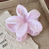 Wholesale Women's Acrylic Plant Flowers Style Baked Enamel Hairpin