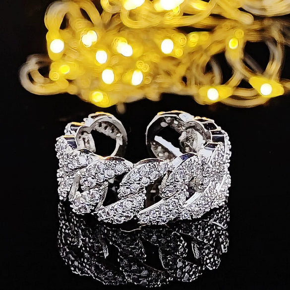 Wholesale Women's Adjustable Ring Copper Geometric Style Electroplated