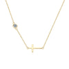 Wholesale Women's Allmatch Geometric Moissanite Necklace With S925 Sterling Silver Ochain And Electroplating Design