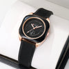 Wholesale Women's Alloy And Silicone Square Dial Quartz Watches With Spiral Crown And Pin Buckle