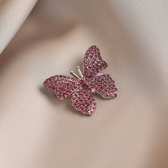 Wholesale Women's Alloy Animal Butterfly Electroplated Minimalist Light Luxury Brooch