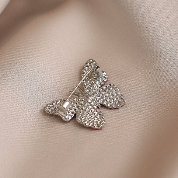 Wholesale Women's Alloy Animal Butterfly Electroplated Minimalist Light Luxury Brooch