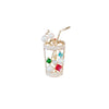 Wholesale Women's Alloy Antilight Creative Milk Tea Cup Brooch With Electroplating