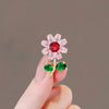 Wholesale Women's Alloy Antislip Brooch With Zodiac Pattern And Electroplating Design