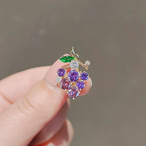 Wholesale Women's Alloy Antislip Brooch With Zodiac Pattern And Electroplating Design