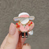Wholesale Women's Alloy Antislip Brooch With Zodiac Pattern And Electroplating Design