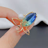 Wholesale Women's Alloy Antislip Brooch With Zodiac Pattern And Electroplating Design