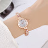 Wholesale Women's Alloy Bracelet Watch Fashion Simple Round Dial