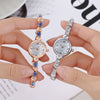 Wholesale Women's Alloy Bracelet Watch Fashion Simple Round Dial