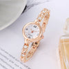 Wholesale Women's Alloy Bracelet Watch Fashion Simple Round Dial