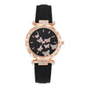 Wholesale Women's Alloy Case Imitation Leather Strap Round Dial Leisure Watch