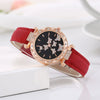 Wholesale Women's Alloy Case Imitation Leather Strap Round Dial Leisure Watch